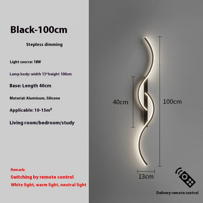 Simple Bedside Wall Lamp