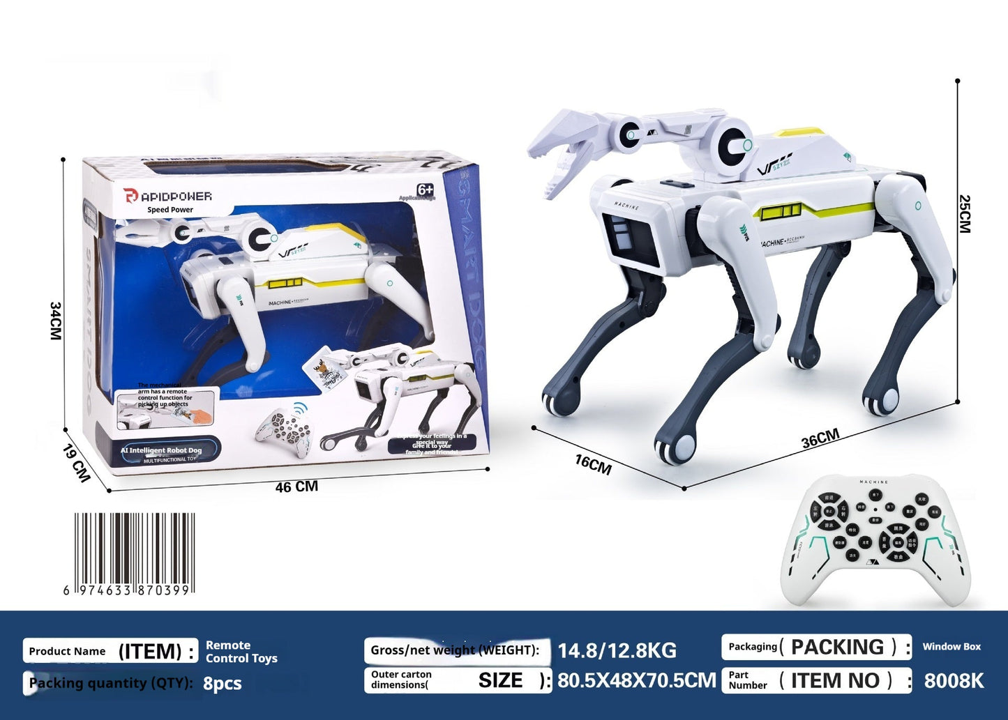 Simulation Intelligence Robot Dog