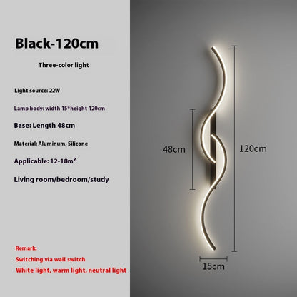 Simple Bedside Wall Lamp